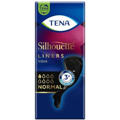 TENA Silhouette Liners Svart Pakke 26 - Liners TENA Silhouette Liners Svart Pakke 26 - Liners
