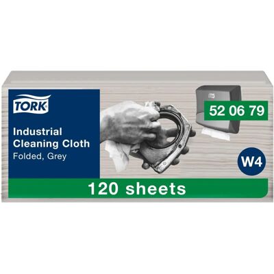 Tork Industrielle Rengjøringskluter W4 Pakke med 120 Tork Industrielle Rengjøringskluter W4 Pakke med 120