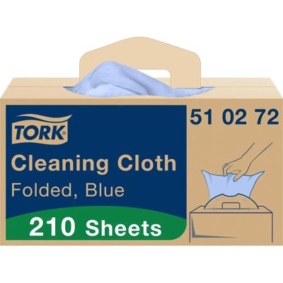 Tork Panni per la pulizia multiuso blu - 210 panni - Strumento di pulizia Tork Panni per la pulizia multiuso blu - 210 panni - Strumento di pulizia