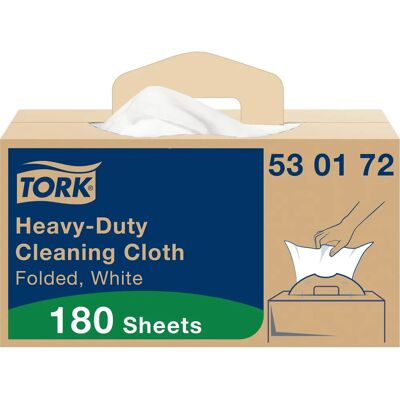 Tork Heavy-Duty Rengøringsklude - 180 stk Tork Heavy-Duty Rengøringsklude - 180 stk