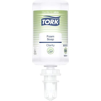 Tork Schaumseife - 520201 - Natürlich, Biologisch abbaubar, 1000ml Tork Schaumseife - 520201 - Natürlich, Biologisch abbaubar, 1000ml