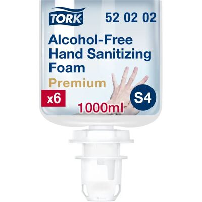 Tork Alcohol-Free Foam Sanitiser - Hand Sanitiser - 6 x 1000ml Tork Alcohol-Free Foam Sanitiser - Hand Sanitiser - 6 x 1000ml