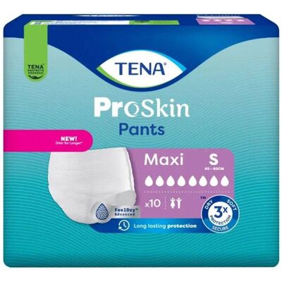 Tena Maxi Inkontinenz-Hosen - S - 10 Stück Tena Maxi Inkontinenz-Hosen - S - 10 Stück