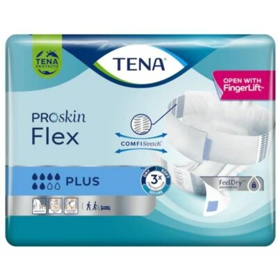 Tena Flex Plus Inkontinensbyxor 30 st L Tena Flex Plus Inkontinensbyxor 30 st L