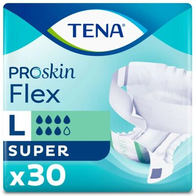 Tena Flex Super Large Incontinence Pants - Secure Fit, FeelDry Tech, Eco Label Tena Flex Super Large Incontinence Pants - Secure Fit, FeelDry Tech, Eco Label