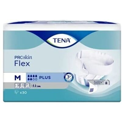 TENA Flex Plus M Fralda para Adultos - Cuidados com Incontinência TENA Flex Plus M Fralda para Adultos - Cuidados com Incontinência