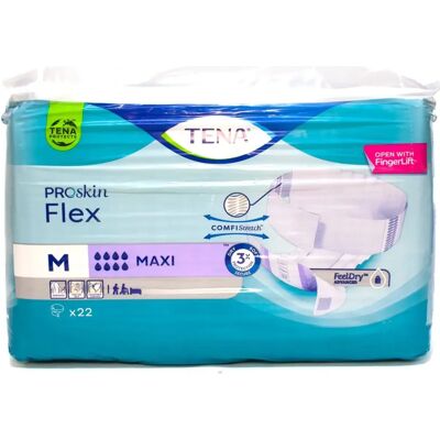 TENA Flex Maxi Medium Inkontinensbukser - Pakke af 22 TENA Flex Maxi Medium Inkontinensbukser - Pakke af 22