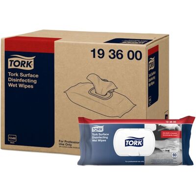 Tork Desinfektionstücher - 60 Stück Tork Desinfektionstücher - 60 Stück