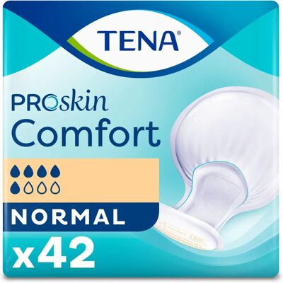 TENA ProSkin Comfort Normal - Incontinence Pads - 42 pcs TENA ProSkin Comfort Normal - Incontinence Pads - 42 pcs