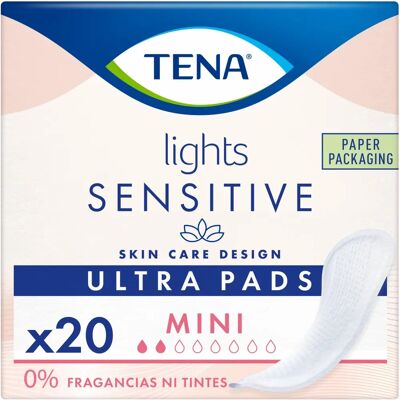 Tena Lady Tena Lights Ultra Sensibile Mini Assorbenti - Assorbenti igienici Tena Lady Tena Lights Ultra Sensibile Mini Assorbenti - Assorbenti igienici