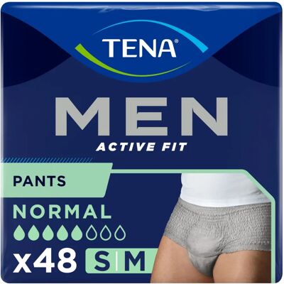 TENA - Act.Fit - S/M - Grey - Incontinence Pants TENA - Act.Fit - S/M - Grey - Incontinence Pants