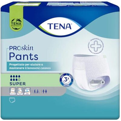 Essity Italy Spa Tena Pants Super - Culottes Absorbants - Grand - Publicité Essity Italy Spa Tena Pants Super - Culottes Absorbants - Grand - Publicité