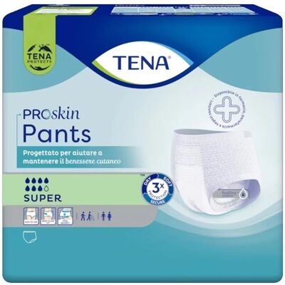 Essity Italy Spa Tena Pants Super XL - Sous-vêtements d'incontinence - Publicité Essity Italy Spa Tena Pants Super XL - Sous-vêtements d'incontinence - Publicité