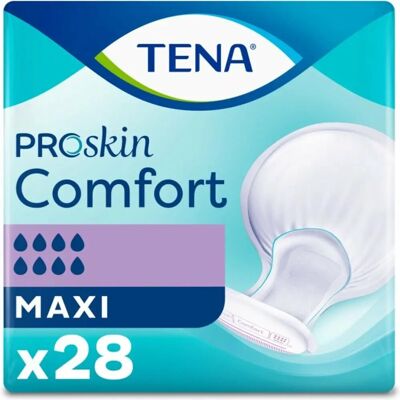 Tena Comfort Maxi Protections d'Incontinence - Protections - Publicité Tena Comfort Maxi Protections d'Incontinence - Protections - Publicité