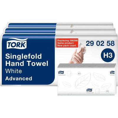 Toallas de papel Tork H3 - 1250 hojas Toallas de papel Tork H3 - 1250 hojas