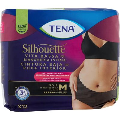 Tena Silhouette Nero Vita Bassa - Assorbenti Tena Silhouette Nero Vita Bassa - Assorbenti