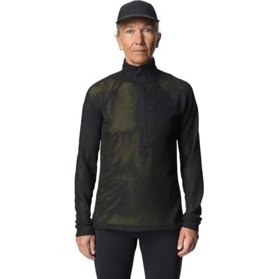 Houdini Pace Flow Half Zip - Maglietta - True Black Houdini Pace Flow Half Zip - Maglietta - True Black
