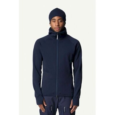 Houdini Hombre Power Houdi Ilusión Azul XL - Chaqueta de forro polar Houdini Hombre Power Houdi Ilusión Azul XL - Chaqueta de forro polar
