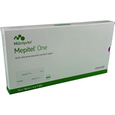 MOLNLYCKE HEALTH CARE - Mepitel One Silicone - 10x18cm - Pansement Médical - Publicité MOLNLYCKE HEALTH CARE - Mepitel One Silicone - 10x18cm - Pansement Médical - Publicité