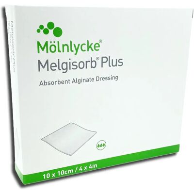MOLNLYCKE HEALTH CARE Pansement absorbant en alginate de calcium et sodium - Melgisorb Plus - Publicité MOLNLYCKE HEALTH CARE Pansement absorbant en alginate de calcium et sodium - Melgisorb Plus - Publicité