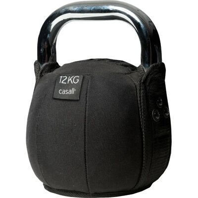 Casall - Kettlebell Soft 12kg - Black - Kettlebell Casall - Kettlebell Soft 12kg - Black - Kettlebell