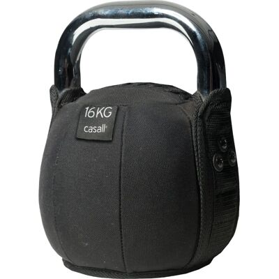 Casall - Soft Kettlebell - 16kg - Musta - Kettlebell Casall - Soft Kettlebell - 16kg - Musta - Kettlebell