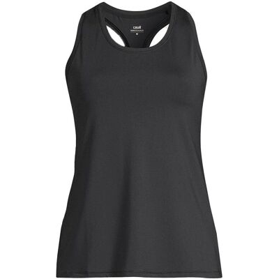 Koszulka sportowa Casall Essential Racerback - Kobieta Czarna Koszulka sportowa Casall Essential Racerback - Kobieta Czarna