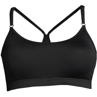 Casall Sport Mittlerer Halt Schwarzer Sport-BH - Sportbekleidung Casall Sport Mittlerer Halt Schwarzer Sport-BH - Sportbekleidung