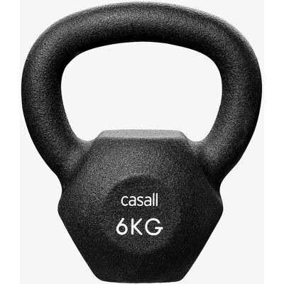 Casall - Klassinen Kettlebell 6kg Musta - Kettlebell Casall - Klassinen Kettlebell 6kg Musta - Kettlebell