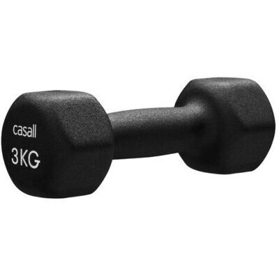 Casall 548379041 Handvikt - 3kg - Svart/vit - Fast vikt Casall 548379041 Handvikt - 3kg - Svart/vit - Fast vikt