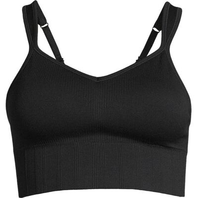 Biustonosz sportowy Casall Damski Czarny Rozmiar L Biustonosz sportowy Casall Damski Czarny Rozmiar L