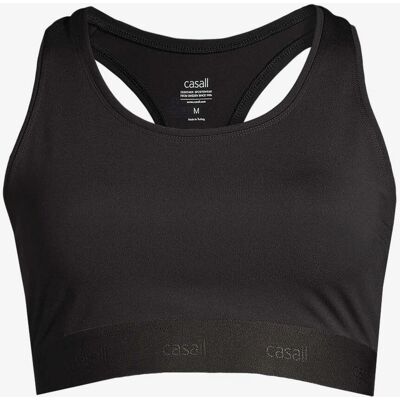 Casall Graphic Sports-Bra - Czarny - Wsparcie - Stanik sportowy Casall Graphic Sports-Bra - Czarny - Wsparcie - Stanik sportowy