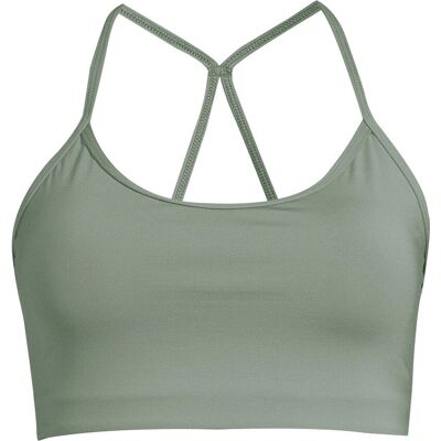 Casall Sleek Strappy Sport zielony - biustonosz sportowy Casall Sleek Strappy Sport zielony - biustonosz sportowy