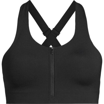 Casall Impact Zip Trenings-BH - Høyt Støtte, Justerbare Ryggerma Casall Impact Zip Trenings-BH - Høyt Støtte, Justerbare Ryggerma