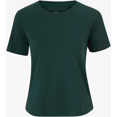 Casall Essential Tee Zielona Koszulka Damska z Krótkim Rękawem Casall Essential Tee Zielona Koszulka Damska z Krótkim Rękawem