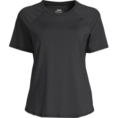 Casall Essential Sorte Raglan T-shirt - T-shirt Casall Essential Sorte Raglan T-shirt - T-shirt