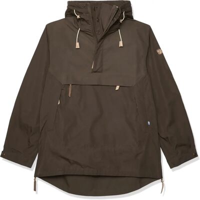 Fjällräven No. 8 Mörk Oliv Anorak - Utomhuskläder Fjällräven No. 8 Mörk Oliv Anorak - Utomhuskläder
