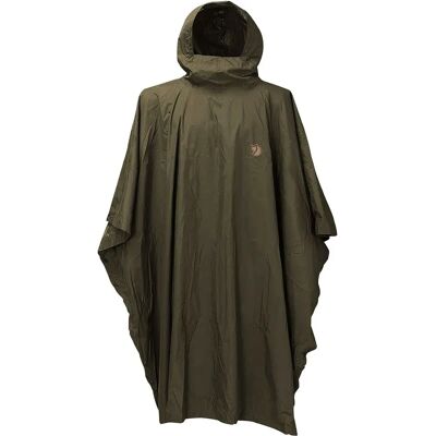 Fjällräven Poncho Tummempi Oliivi Ruskea - Sadeviitta - Unisex Fjällräven Poncho Tummempi Oliivi Ruskea - Sadeviitta - Unisex