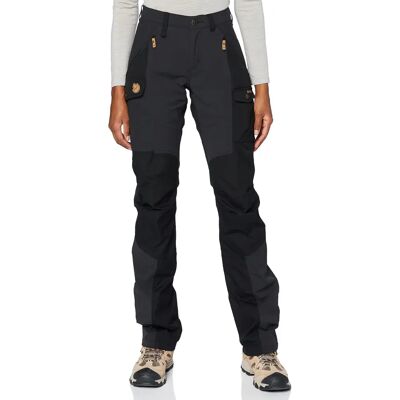 Fjällräven Nikka Trousers Curved - Vaellushousut - Naiset Musta Fjällräven Nikka Trousers Curved - Vaellushousut - Naiset Musta