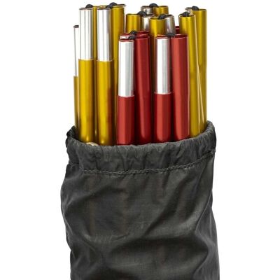 Fjällräven KEB ENDURANCE 2 POLE KIT - Bastoncini da tenda - Unisex - Rosso - Giallo - 2 Persone Fjällräven KEB ENDURANCE 2 POLE KIT - Bastoncini da tenda - Unisex - Rosso - Giallo - 2 Persone