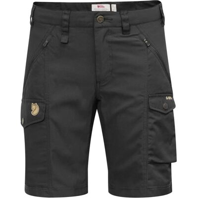 Fjällräven Nikka Shorts Curved Musta - Shorts Fjällräven Nikka Shorts Curved Musta - Shorts