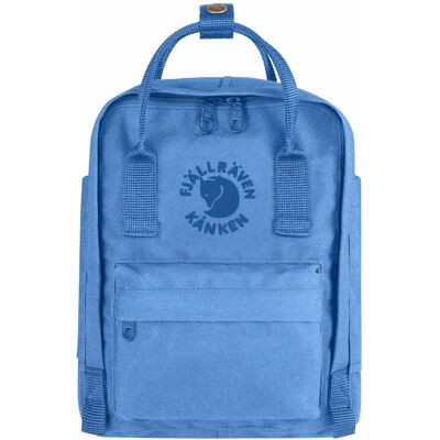 Fjällräven Re-Kanken Mini - Recyceltes Polyester Blau Unisex Rucksack - 20x29x13cm Fjällräven Re-Kanken Mini - Recyceltes Polyester Blau Unisex Rucksack - 20x29x13cm
