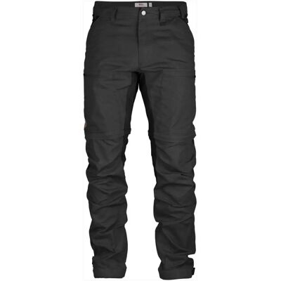 Fjällräven Abisko Lite Trekking Zip-Off Hose Lang - Herren - Dunkelgrau - Schwarz - 52 Fjällräven Abisko Lite Trekking Zip-Off Hose Lang - Herren - Dunkelgrau - Schwarz - 52