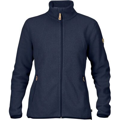 Fjällräven Stina Fleece Granatowy - Kurtka Damska Fjällräven Stina Fleece Granatowy - Kurtka Damska