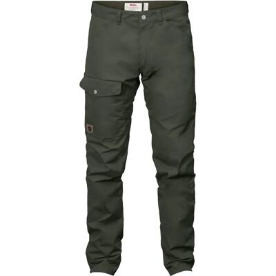 Fjällräven Greenland Jeans Long - Pantalones resistentes verdes para exteriores Fjällräven Greenland Jeans Long - Pantalones resistentes verdes para exteriores