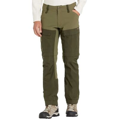 Fjällräven - Keb Gaiter Trousers - Olive-DarkGreen - Trekking trousers Fjällräven - Keb Gaiter Trousers - Olive-DarkGreen - Trekking trousers