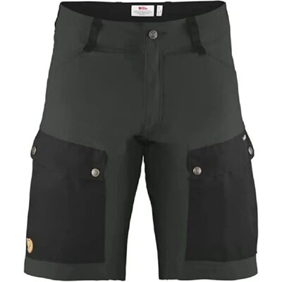 Fjällräven Keb Shorts M - Szary/Black - Spodenki trekkingowe Fjällräven Keb Shorts M - Szary/Black - Spodenki trekkingowe