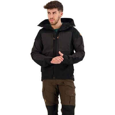 Fjällräven Keb Chaqueta - Negro, Hombre, Outdoor Fjällräven Keb Chaqueta - Negro, Hombre, Outdoor