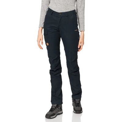 Fjällräven Karla Pro Zip-Off Trousers - Women - Dark Navy - Trekking Pants Fjällräven Karla Pro Zip-Off Trousers - Women - Dark Navy - Trekking Pants