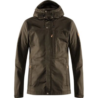 Fjällräven Męska Kurtka Kaipak - Oliwkowa - XL - Kurtka zewnętrzna Fjällräven Męska Kurtka Kaipak - Oliwkowa - XL - Kurtka zewnętrzna